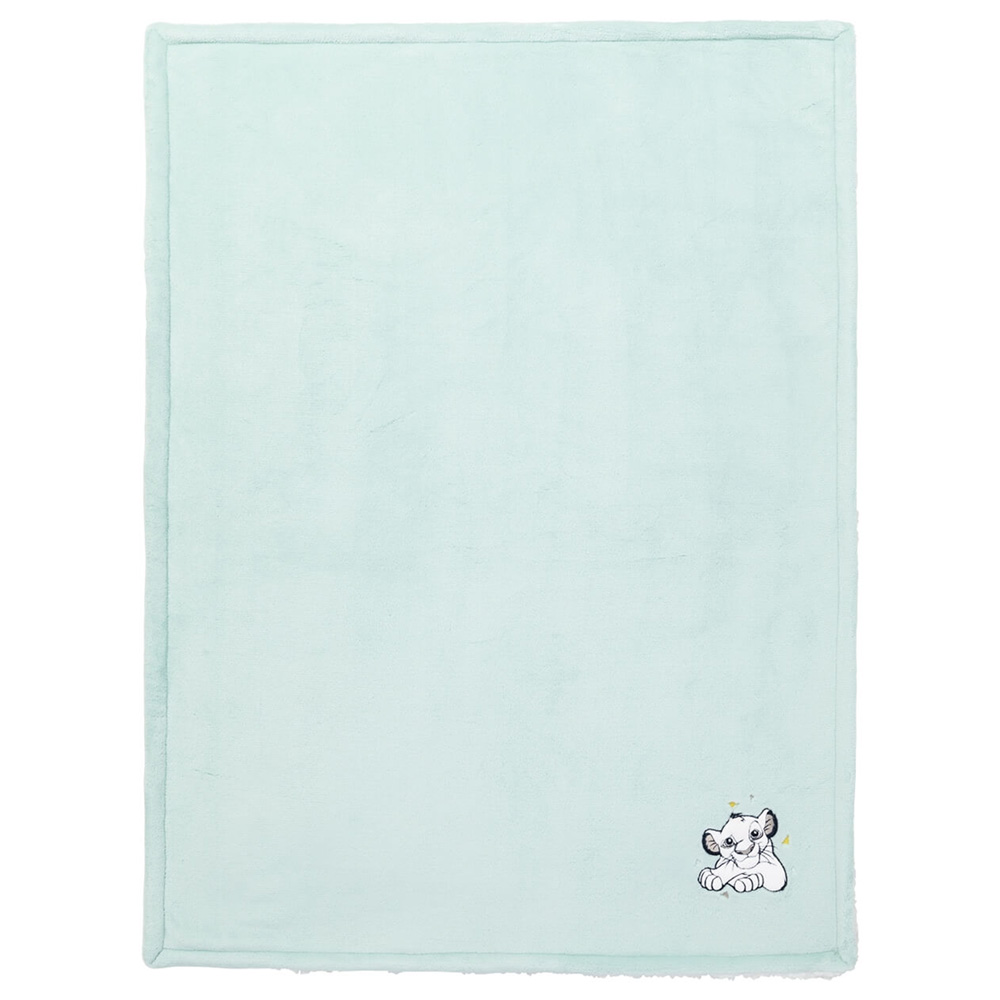 Couverture Bi Matiere 75 X 100 Cm Le Roi Lion De Babycalin Sur Allobebe