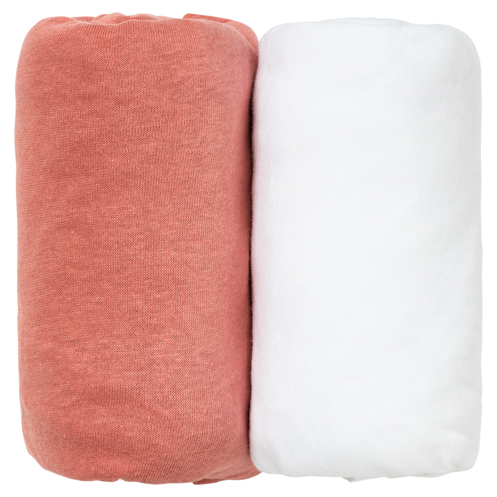 Lot de 2 draps housse 60x120cm de Babycalin au meilleur prix sur