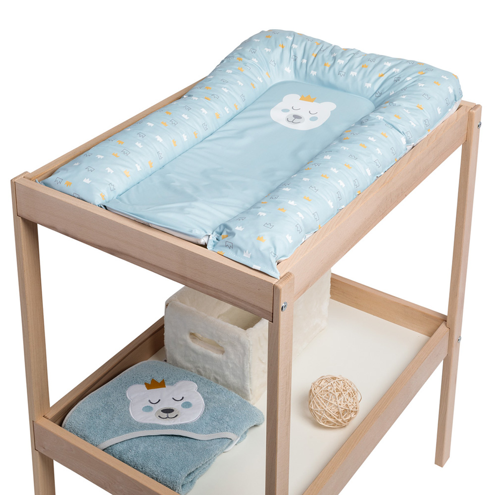 Fasciatoio BabyCalin Luxe - 50x70 Cm, Colore Ecru, Morbido E Facile Da Pulire - Foto 9