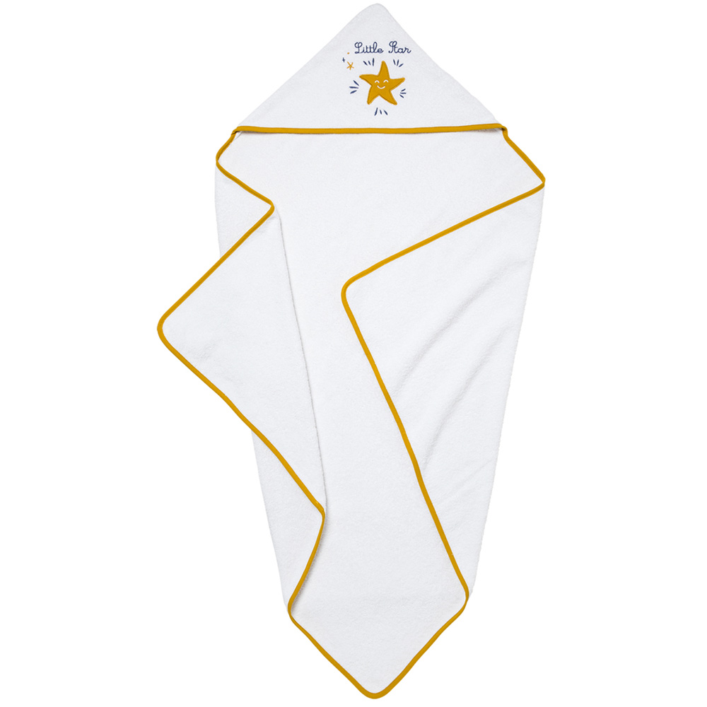 Sortie De Bain Bebe 100x100 Cm Little Star De Babycalin Sur Allobebe