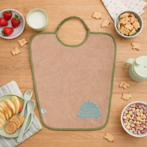 Lot de 2 bavoirs maternelle maternelle + dinosaure Babycalin