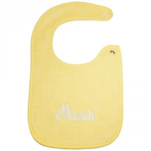 Lot de 7 bavoirs brodés Babycalin