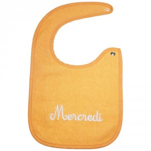 Lot de 7 bavoirs brodés Babycalin