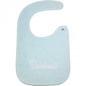 Lot de 7 bavoirs brodés Babycalin