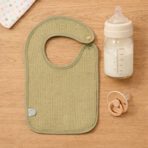 Lot de 6 bavoirs naissance les colorés - 17x29cm Babycalin