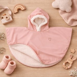Poncho bébé - rosée coeur Babycalin