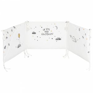 Tour de lit 40 x 180 cm étoile filante Little band