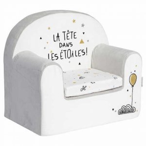 Fauteuil déhoussable étoile filante Little band