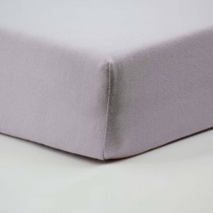 Drap housse lilas 70x140 cm jersey Little band