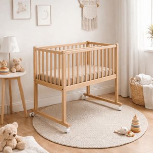 Drap housse taupe - 45x85x7cm Babycalin