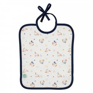 Lot de 5 bavoirs naissance toutou Babycalin