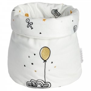 Panier de rangement étoile filante 20 x 18 cm Little band