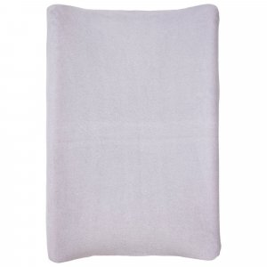 Housse de matelas a langer 50x70cm - lilas - éponge Little band