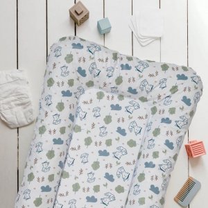 Matelas à langer flocons greenland renards - 50x70cm Babycalin