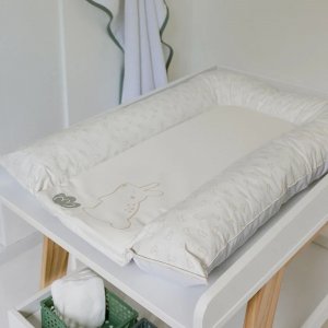 Matelas à langer flocons greenland lapins - 50x70cm Babycalin