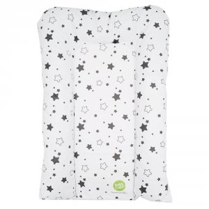 Matelas à langer flocons 50 x 70 cm étoiles gris clair Babycalin