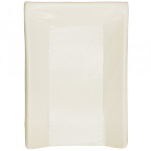 Pack matelas à langer uni luxe + 2 housses écrue et taupe Babycalin