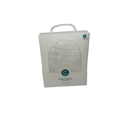 Les imparfaits - drap housse ecru 70 x 140 cm double gaze