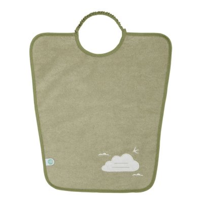 Lot de 2 bavoirs maternelle montgolfière + nuage
