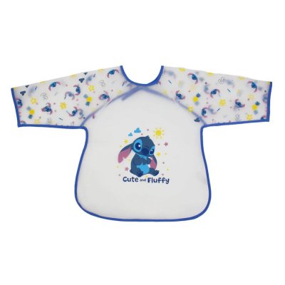 Bavoir à poche 2ème âge stitch - 37x412cm