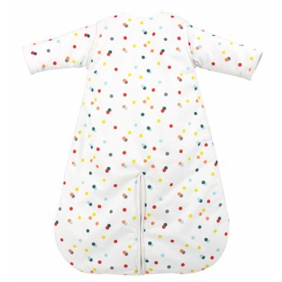 BABYCALIN Gigoteuse hiver 0-6 mois pois manches amovibles