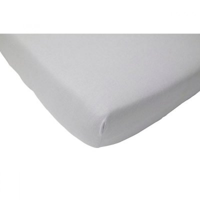 Drap housse gris 40 x 80 cm