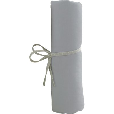 Draps housse bébé 60x120cm gris