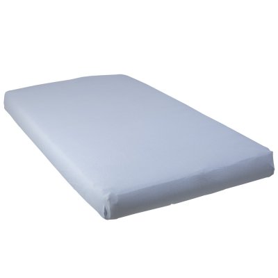 Drap housse bébé 70 x 140 cm bleu ciel