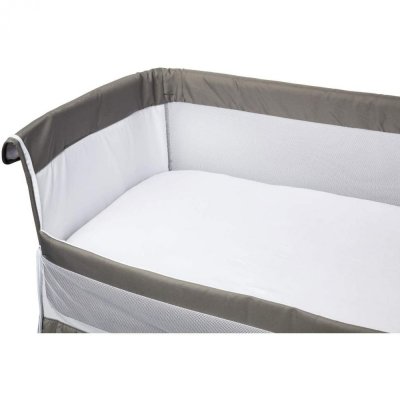 Drap housse berceau jersey bio 83x50 cm - blanc