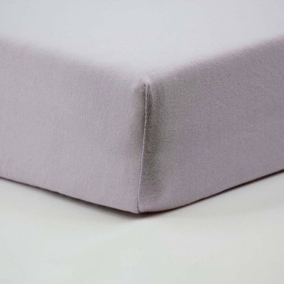 Drap housse lilas 70x140 cm jersey