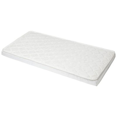 Pack matelas bébé climatisé + alèse blanc + drap housse blanc - 60 x 120 cm