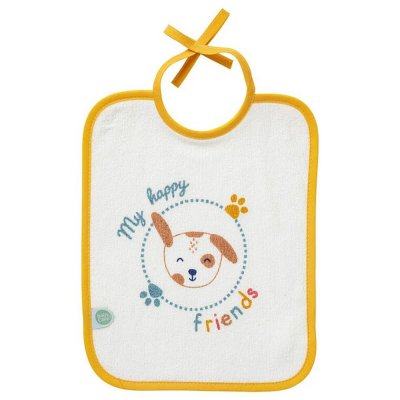 Lot de 5 bavoirs naissance toutou