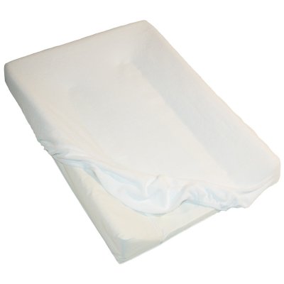 Housse pour matelas à langer blanc
