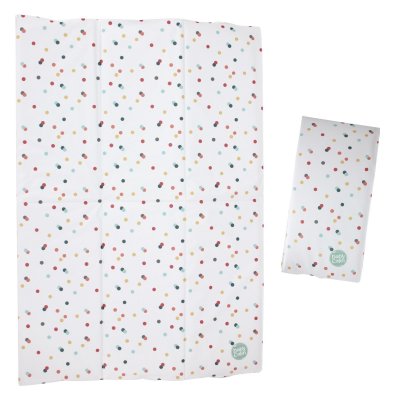 Matelas à langer nomade pois