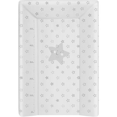 Matelas à langer luxe étoile gris