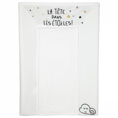 Matelas à langer + housse + serviette étoile filante