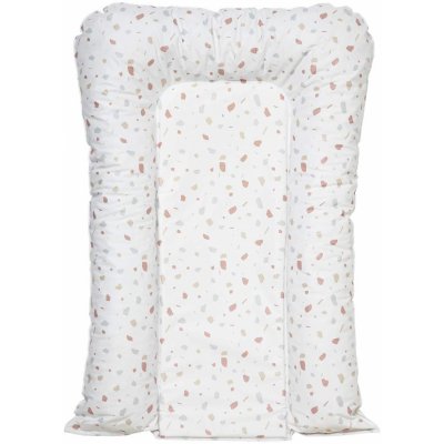 Matelas à langer flocons terrazzo - 50 x 70 cm