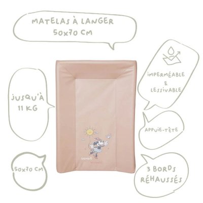 Matelas à langer luxe minnie - 50x70cm