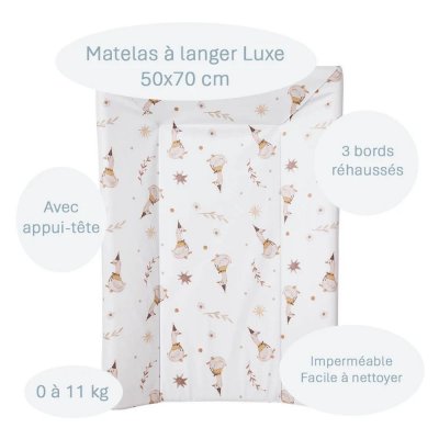 Matelas à langer luxe oies