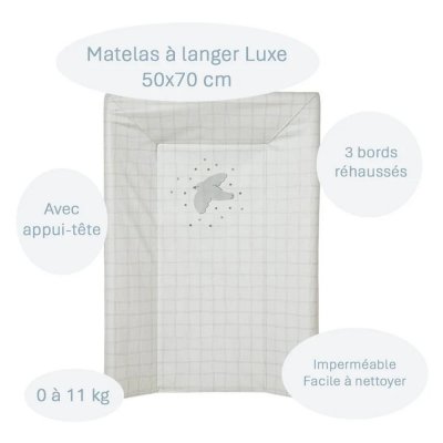 Matelas à langer luxe petit oiseau