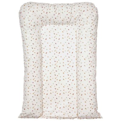 Matelas à langer flocons polka - 50x70cm