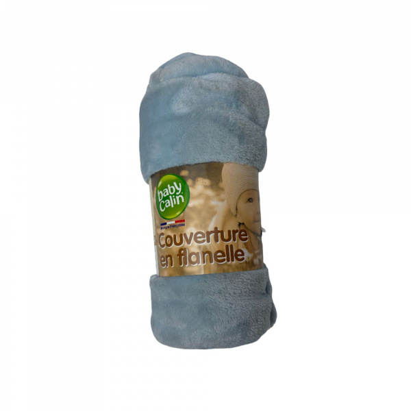 Les imparfaits - couverture 75 x 100 cm - bleue Babycalin