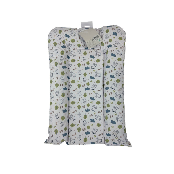 Les imparfaits - matelas à langer flocons - greenland renards - 50 x 70 cm Babycalin