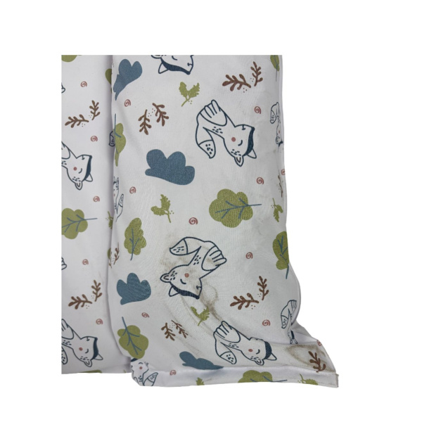 Les imparfaits - matelas à langer flocons - greenland renards - 50 x 70 cm Babycalin