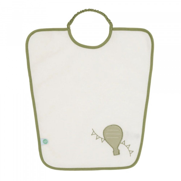 Lot de 2 bavoirs maternelle montgolfière + nuage Babycalin