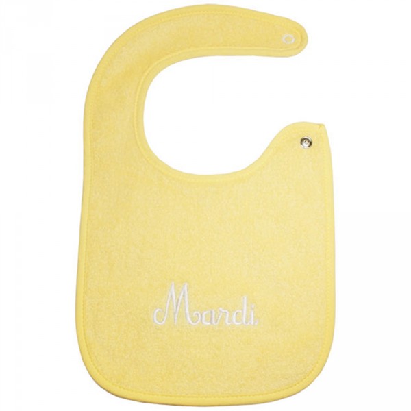 Lot de 7 bavoirs brodés Babycalin