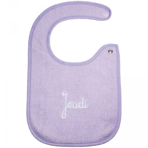 Lot de 7 bavoirs brodés Babycalin