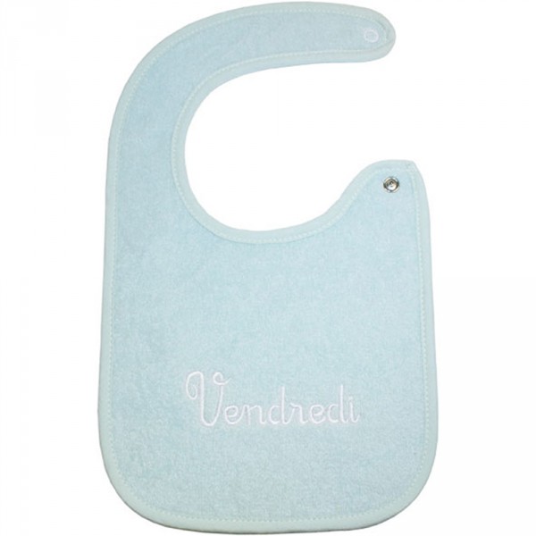 Lot de 7 bavoirs brodés Babycalin