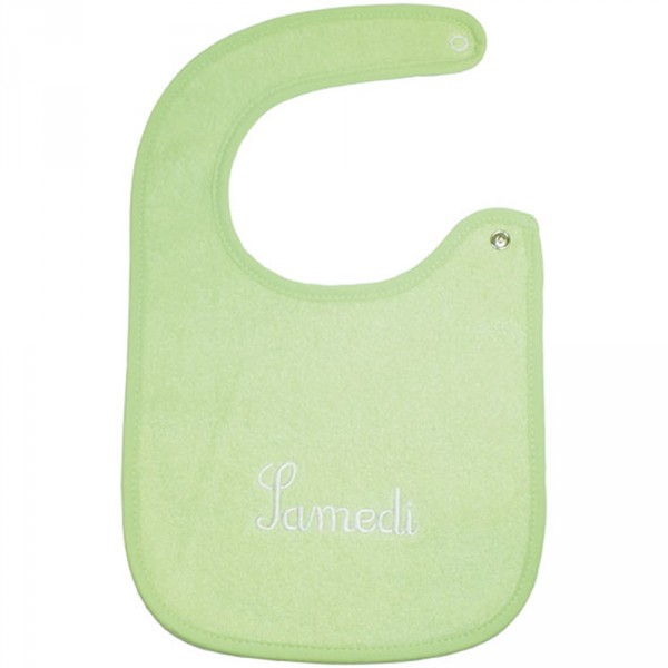 Lot de 7 bavoirs brodés Babycalin