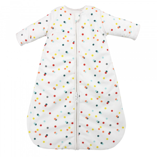 Gigoteuse hiver 0-6 mois pois manches amovibles Babycalin